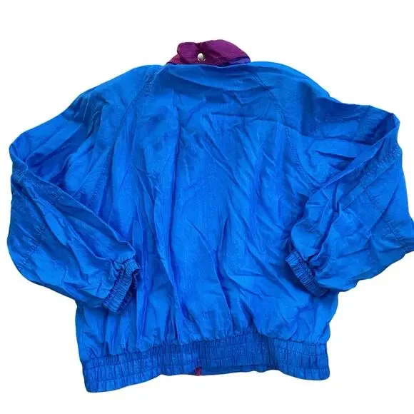 Vtg 1980s R.E. Sport Rivers Edge Jacket Colorblock Size Large - Picture 2 of 10